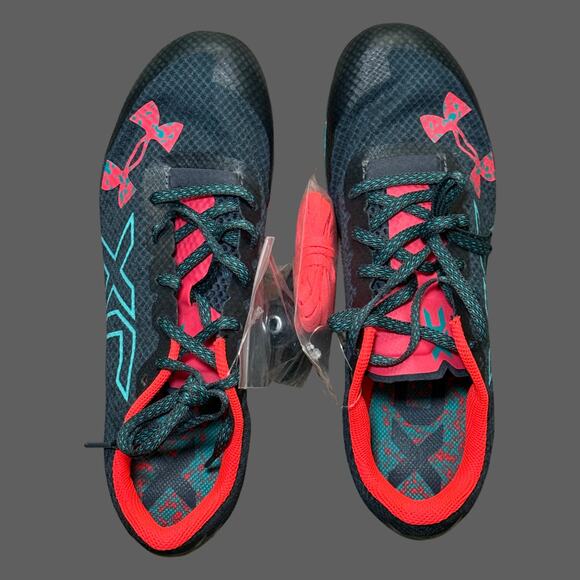 Under Armour Brigade XC Low Spiked Track Shoes Sz 8 NWOB 3022001-401 - Picture 4 of 9